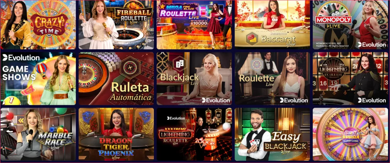 Juegos populares en Betsala Chile: Mines, Aviator y Lucky Jet