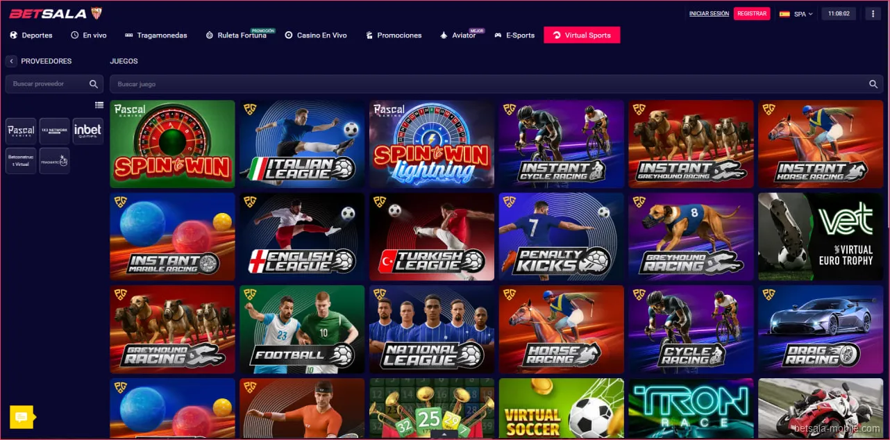 Juegos populares en Betsala Chile: Mines, Aviator y Lucky Jet